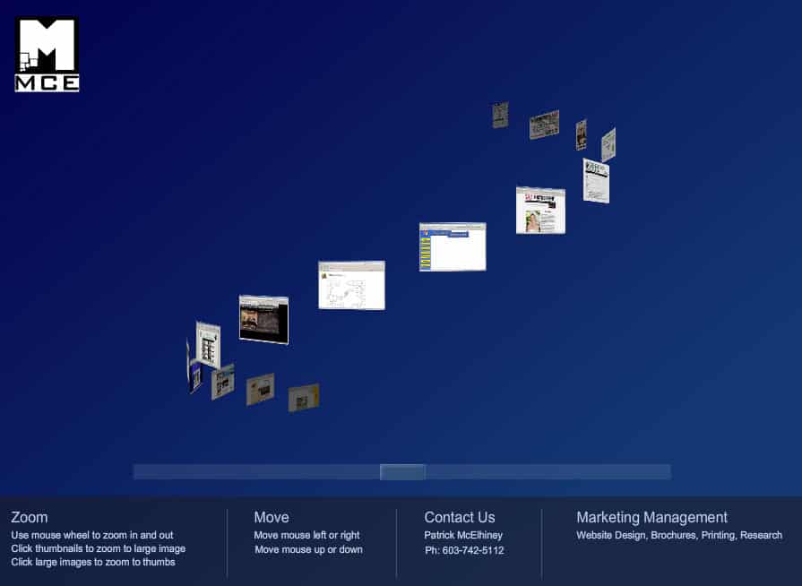 MCE123 Website 2010